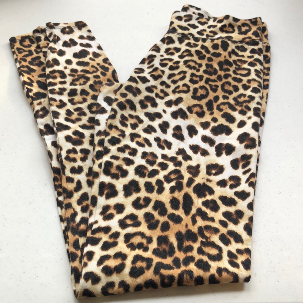 Xs cheeta yoga athletic pants
